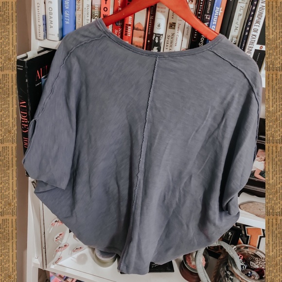 anthropologie blue top - Picture 4 of 6